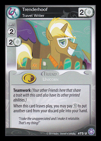Trenderhoof, Travel Writer